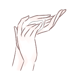 手のイラスト